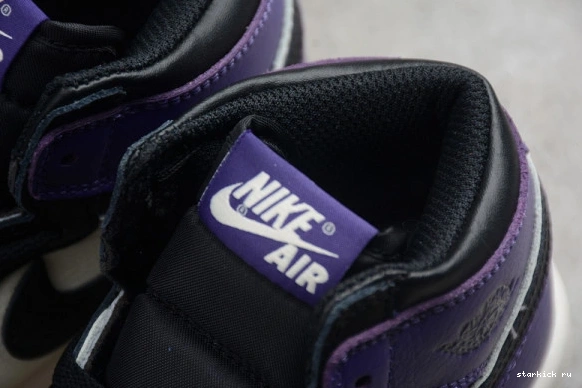 High 1 Jordan Retro Purple' OG  555088-501 555088-501 Kid Kids Air 'Court 0511